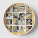 Recherche de noir et blanc abstrait horloges Pour eux