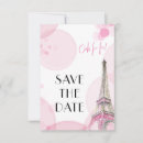 Recherche de paris save the dates Élégant