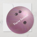 Recherche de bowling ball invitations Rose