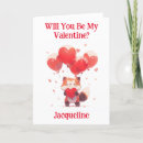 Recherche de panda kawaii vœux cartes Rouge