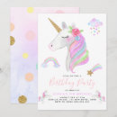 Recherche de pastel unicorn invitations Magique