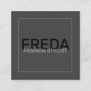 Recherche de styliste mode cartes visite Customer