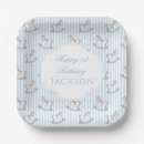 Recherche de rayé assiettes en papier Preppy