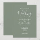 Recherche de olive green invitations Minimaliste