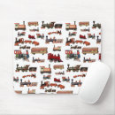 Recherche de trains tapis souris Vintage