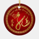 Recherche de dragon rouge ornements Chinois