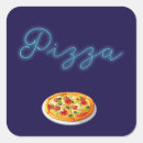 Recherche de pizza délicieuse autocollants Tranche