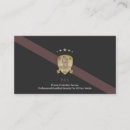 Recherche de sécurité privée cartes visite Professionnel