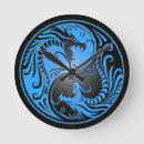 Recherche de chinese dragon horloges Yin yang