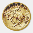 Recherche de pièce de monnaie magnets Argent