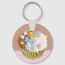 Recherche de cupcake porteclés Illustration