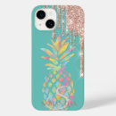 Recherche de ananas rose iphone coques Moderne
