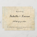 Recherche de parchment invitations Vintage