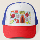 Recherche de fruit casquettes Blanc