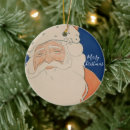 Recherche de père vintage ornements Kris kringle