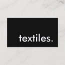 Recherche de textiles cartes visite Conception