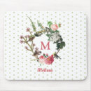 Recherche de couronne vintage tapis souris Monogramme