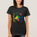 Recherche de autism tshirts Bleu