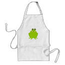 Recherche de grenouilles mignonnes tabliers Vert
