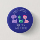 Recherche de anniversaire dinosaure badges Mignon