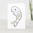 Recherche de baleine de beluga vœux cartes Vacances