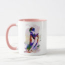 Recherche de danse de ballet tasses Aquarelle