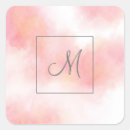 Recherche de carres abstraits autocollants Rose