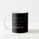 Recherche de braille tasses Monde