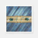 Recherche de plumes paon serviettes Vert