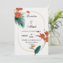 Recherche de de ressort mariage invitations Tropical