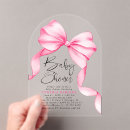Recherche de bow baby shower fille invitations Coquette