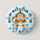 Recherche de son un garçon badges Bleu