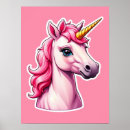 Recherche de licorne magique posters Pour elle