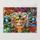 Recherche de la roue de la fortune cartes postales Bonne chance