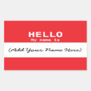 Recherche de nametags autocollants Réunion