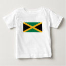 Recherche de la jamaïque bébé tshirts Drapeau jamaïcain