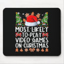 Recherche de burton tapis souris Santa claus