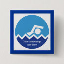 Recherche de natation carrés badges Sports