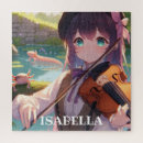 Recherche de violon puzzles Fille