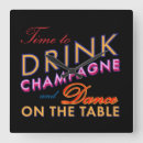 Recherche de champagne horloges Drôle