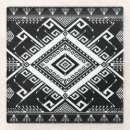 Recherche de motifs ethniques dessous de verres Natif