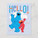 Recherche de cookie monster cartes postales Préscolaire