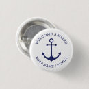 Recherche de ancre bleue badges Blanc