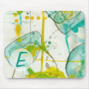 Recherche de aquarelle turquoise tapis souris Moderne