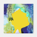 Recherche de abstract art magnets Bleu