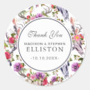 Recherche de crâne avec des fleurs autocollants Merci