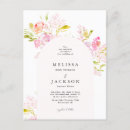 Recherche de aquarelle rose cartes postales Romantique