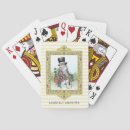 Recherche de lapin blanc jeux de cartes Vintage