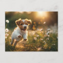 Recherche de petit chiot cartes postales Mignon