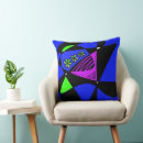 Recherche de rayures magenta et bleues Coloré